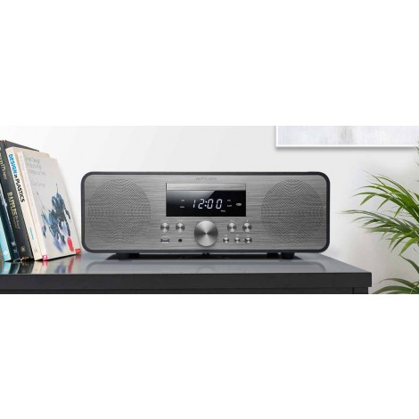 Muse | Bluetooth Micro System | M-880 BTC | USB port | AUX in | Bluetooth | CD player | Silver | FM radio | Yes | Wireless conne - 3